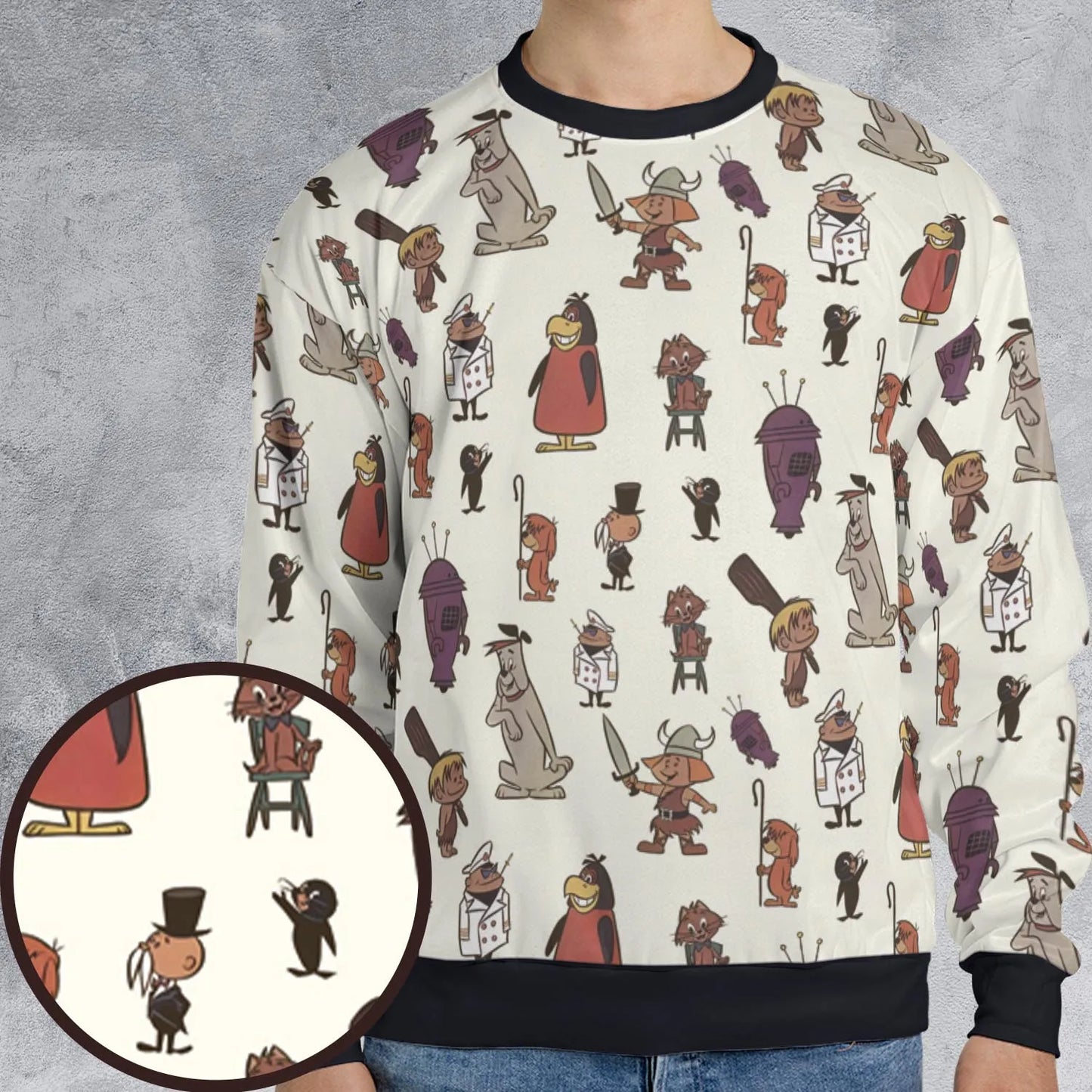 All-over Print Sweatshirt - BG8SD8DE