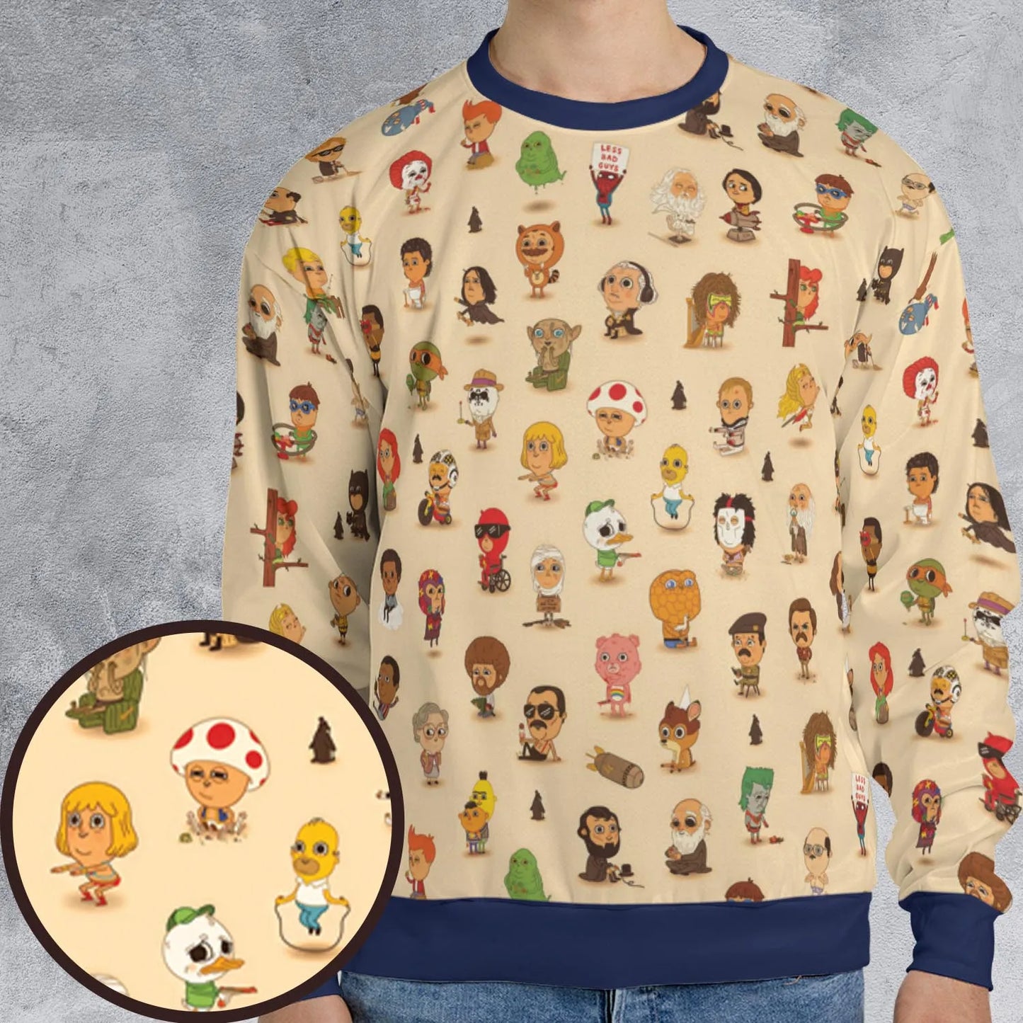 All-over Print Sweatshirt - UMM7VRJ6