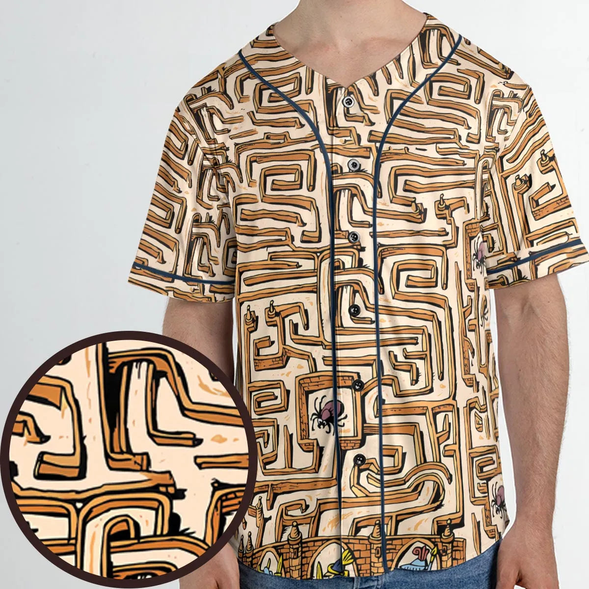 Unisex Baseball Jersey - SP4M2J41
