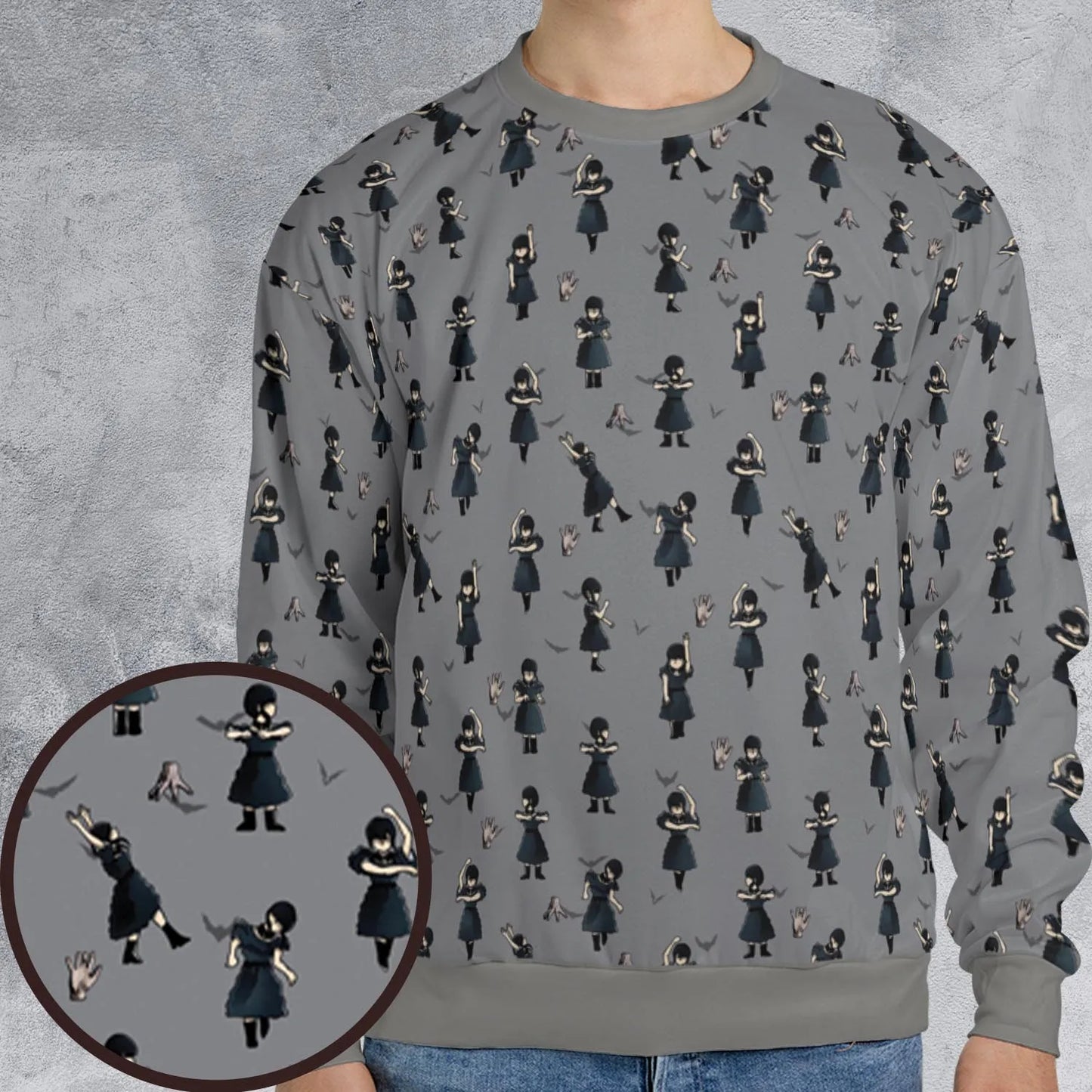 All-over Print Sweatshirt - D9QSU9P8