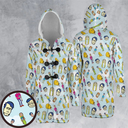 Hooded Cloak Coat - HEB16TNT