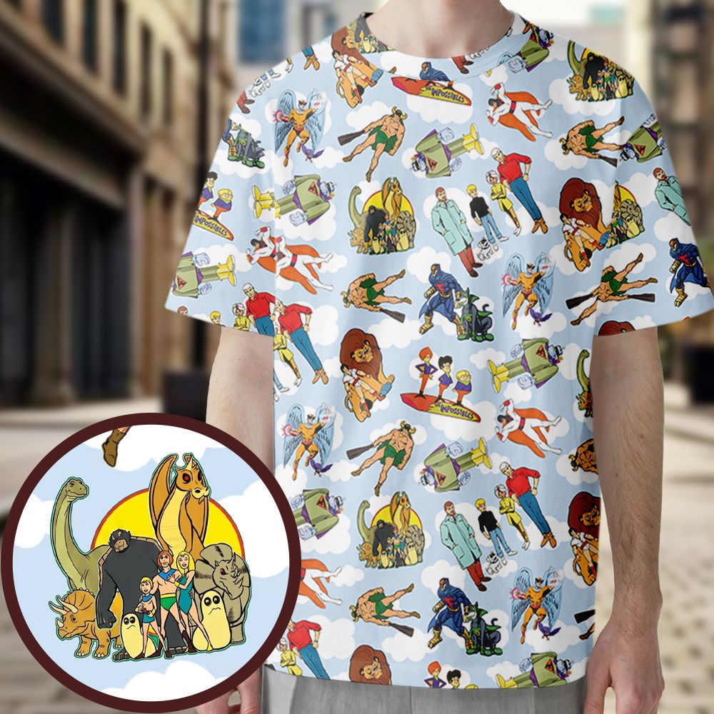 All-Over Print Unisex T-Shirt - 76AU5ARX -  - 1