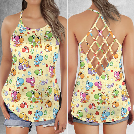 Criss Cross Tank Top - DNR86M57 -  - 1