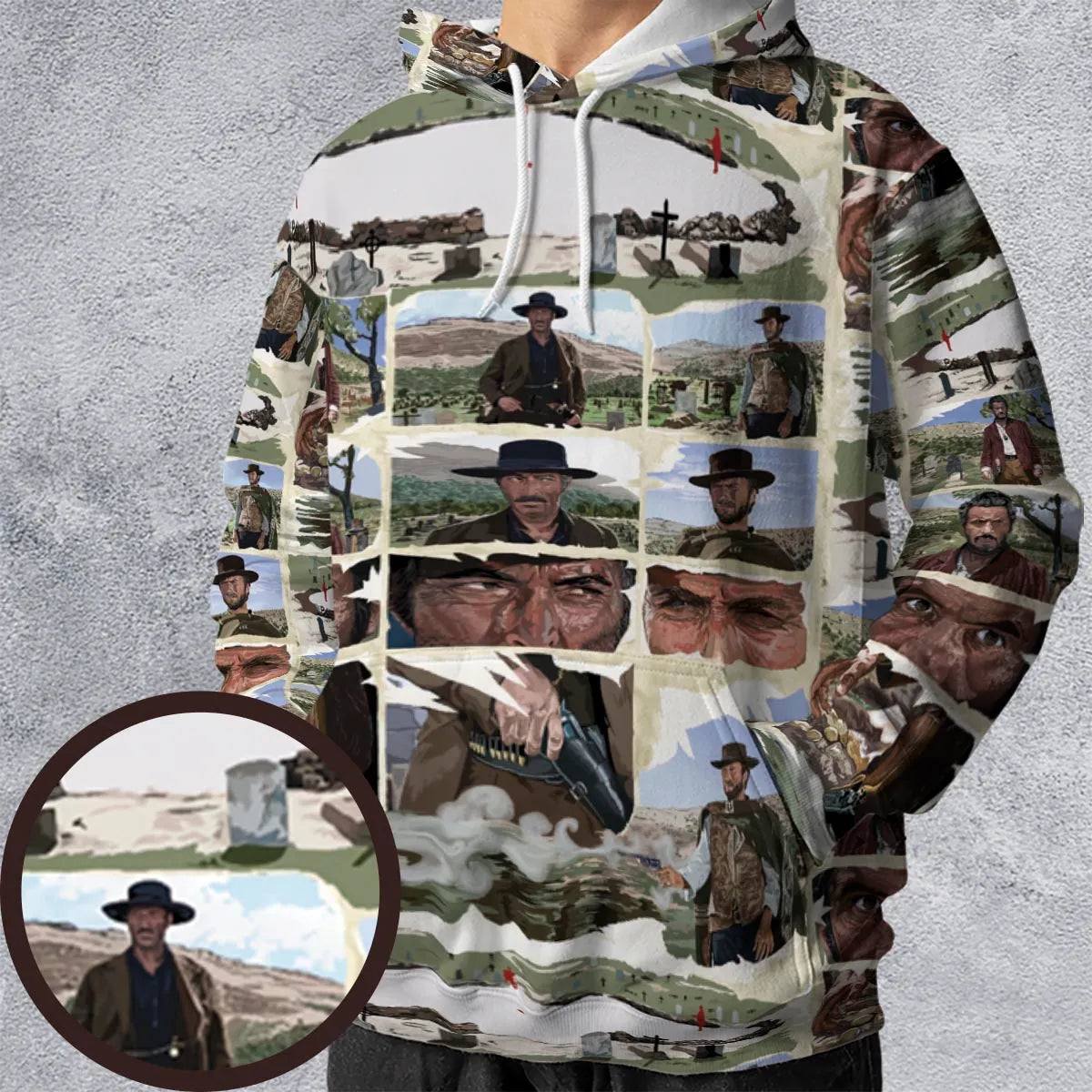 All-over Print Hoodie - 4J5CZFC1