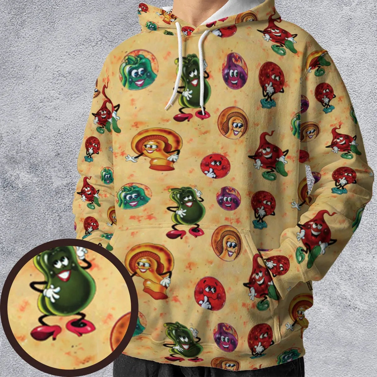 All-over Print Hoodie - YF53E1TS