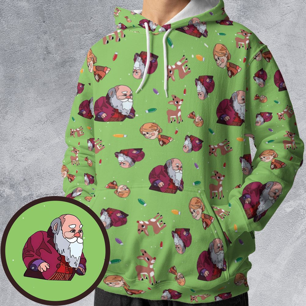 All-over Print Hoodie - 1B7ZE1N5 -  - 1