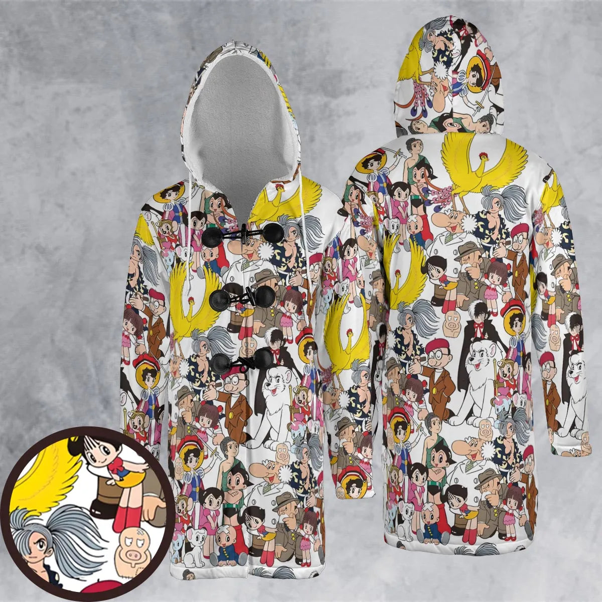 Hooded Cloak Coat - PH6YQTJW