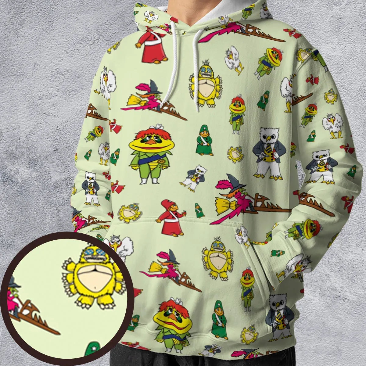 All-over Print Hoodie - 4L97CFEL