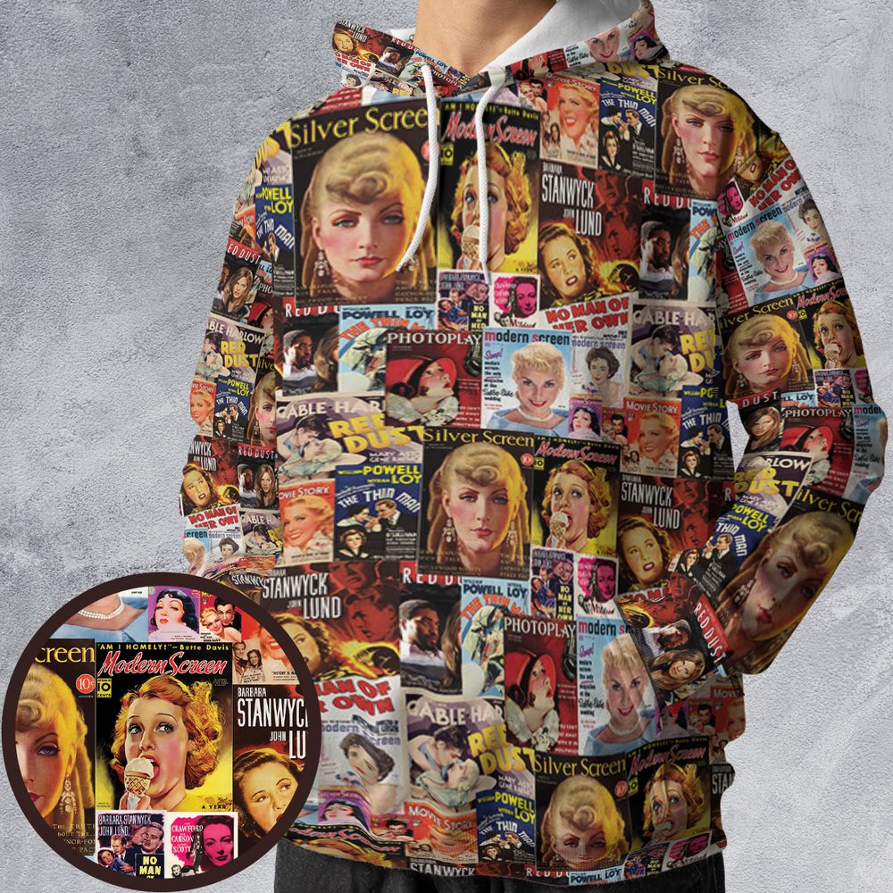 All-over Print Hoodie - 3AMB6HNV -  - 1