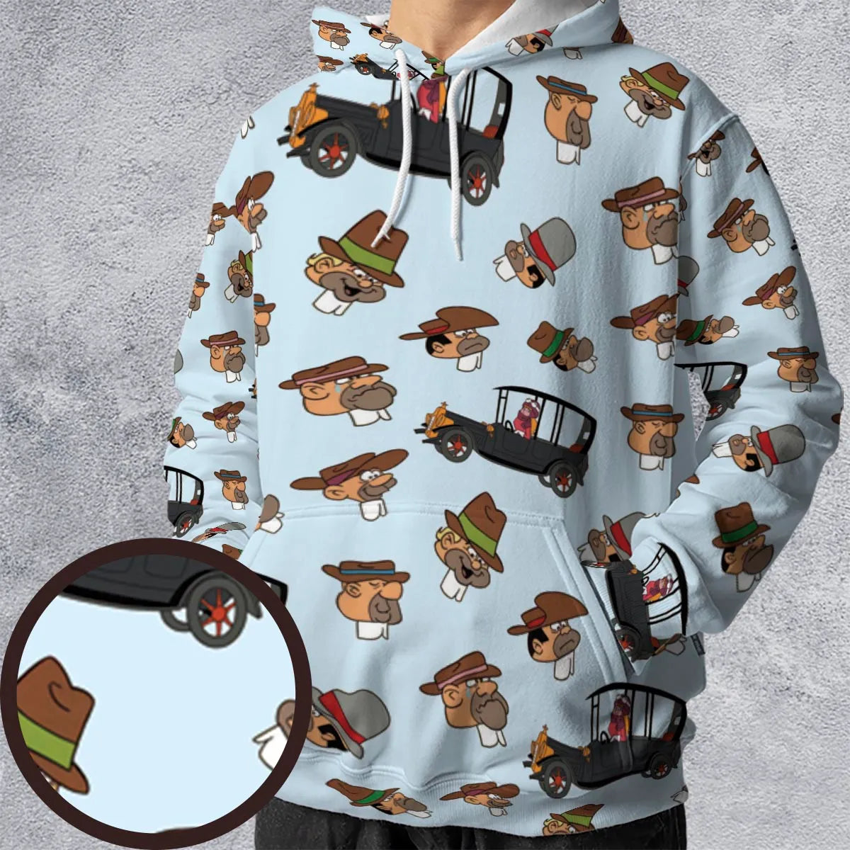 All-over Print Hoodie - C9C1XSZZ