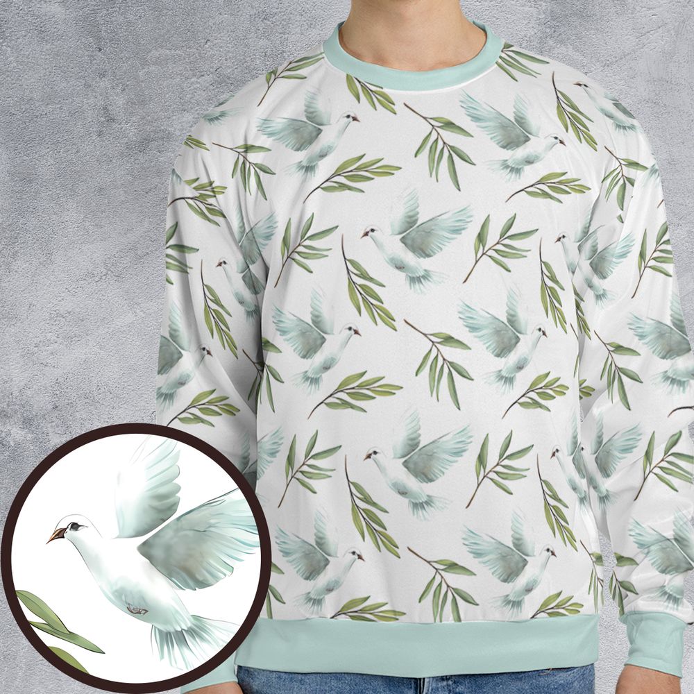 All-over Print Sweatshirt - 33PW4Q2H -  - 1