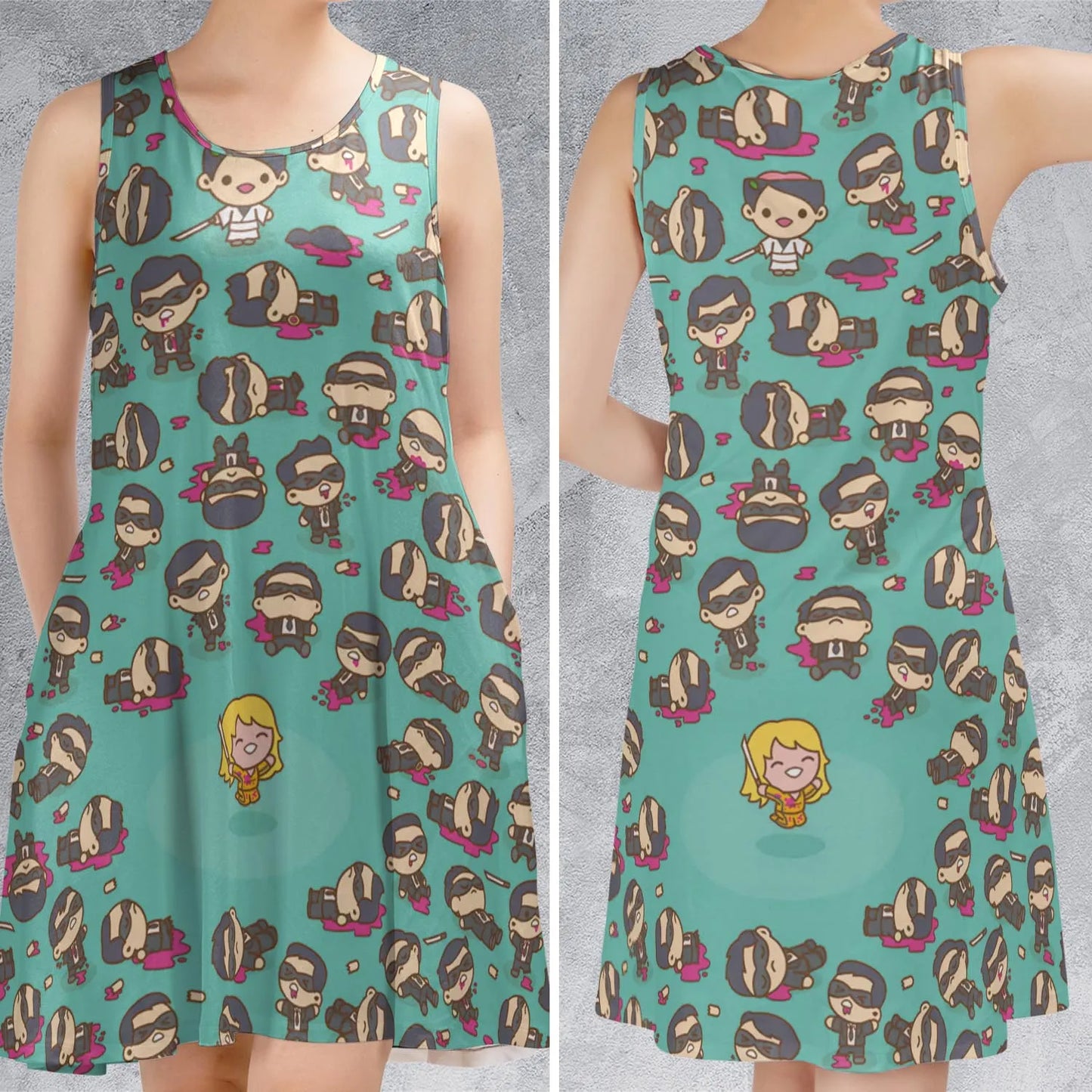 Sleeveless Dress - VJ4TNRPB