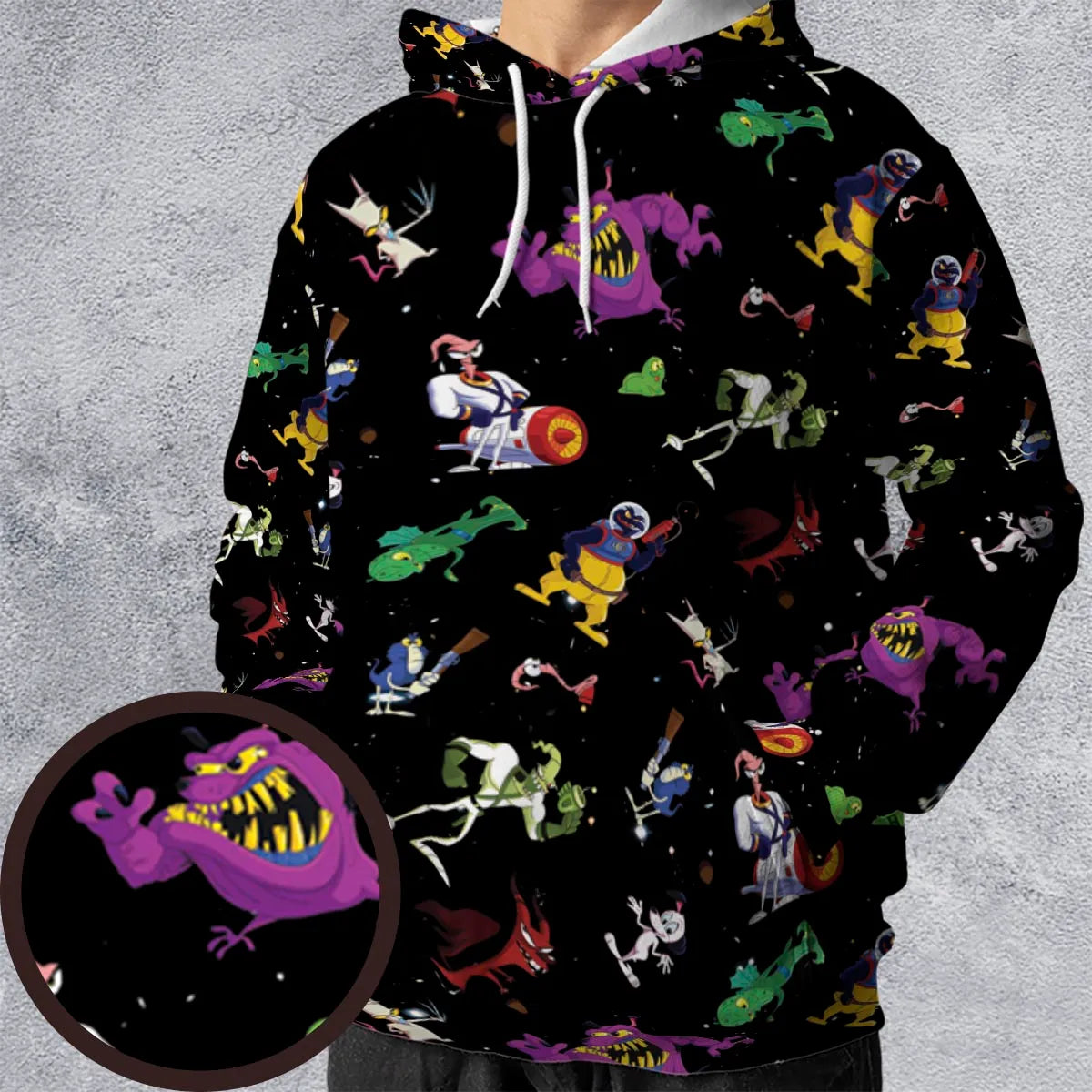 All-over Print Hoodie - T2SKK7UK