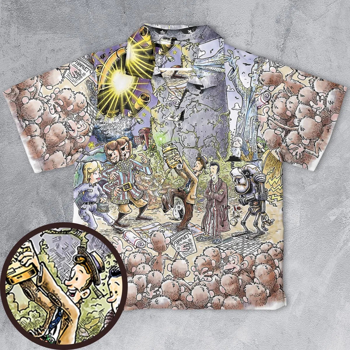 Youth Hawaiian Shirt - NSBTAYE1