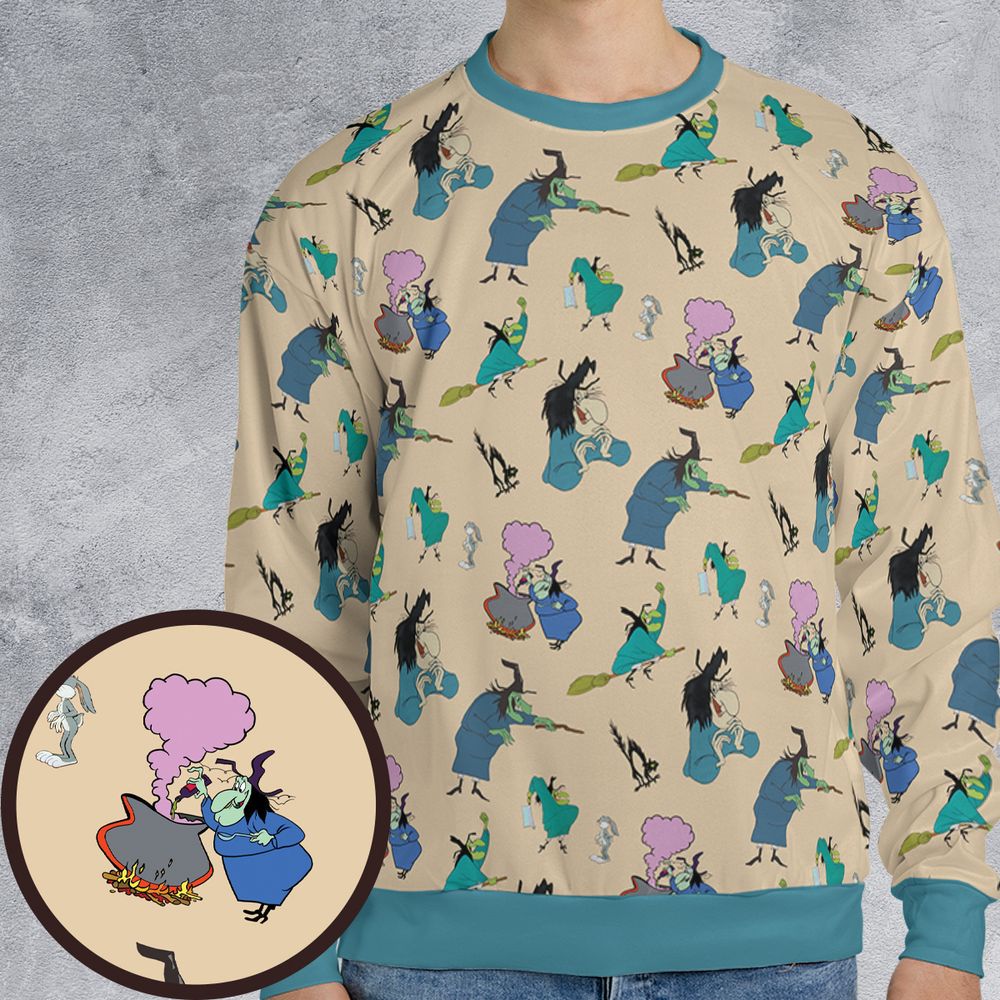 All-over Print Sweatshirt - Z5XMANDU -  - 1