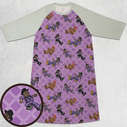 3/4 Sleeve Raglan Dress - 21LB4DY8