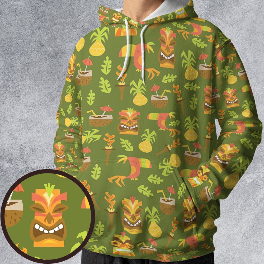 All-over Print Hoodie - 5RNFYP4Z -  - 1