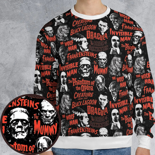 All-over Print Sweatshirt - YV4ZJ9KS