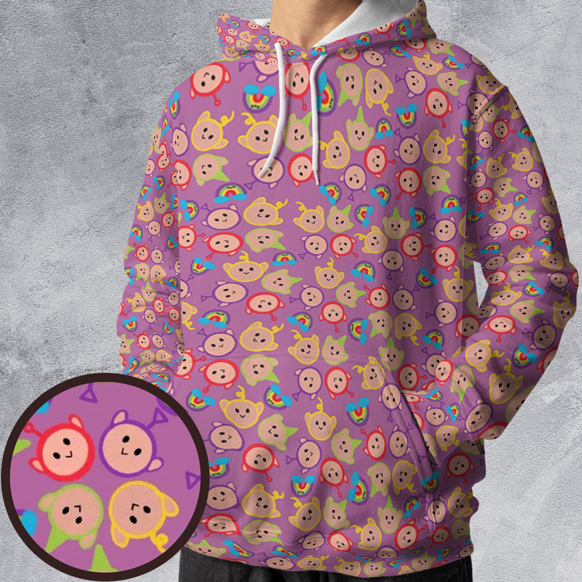 All-over Print Hoodie - 7SHKLZWV