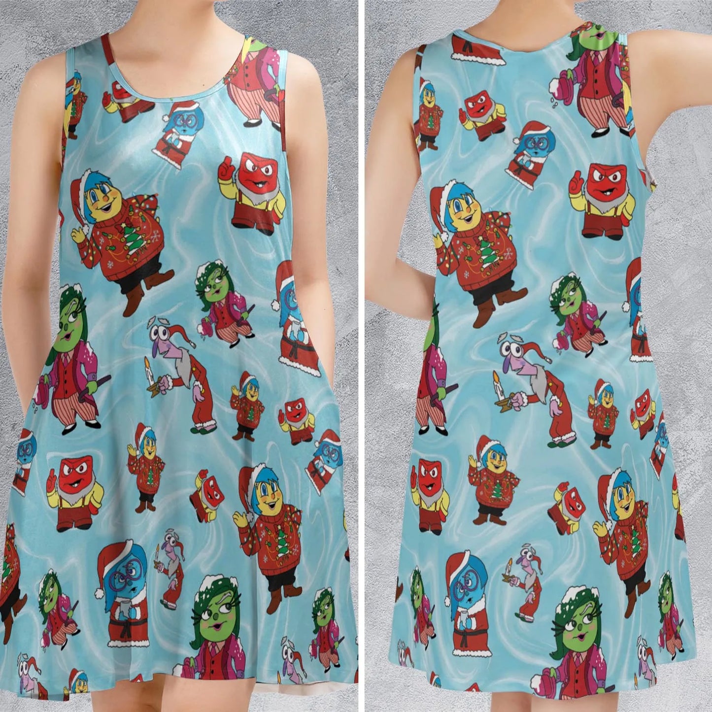Sleeveless Dress - QHBQ1XEP