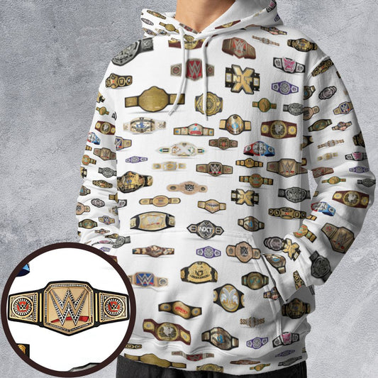 All-over Print Hoodie - 5QVZPQVG -  - 1
