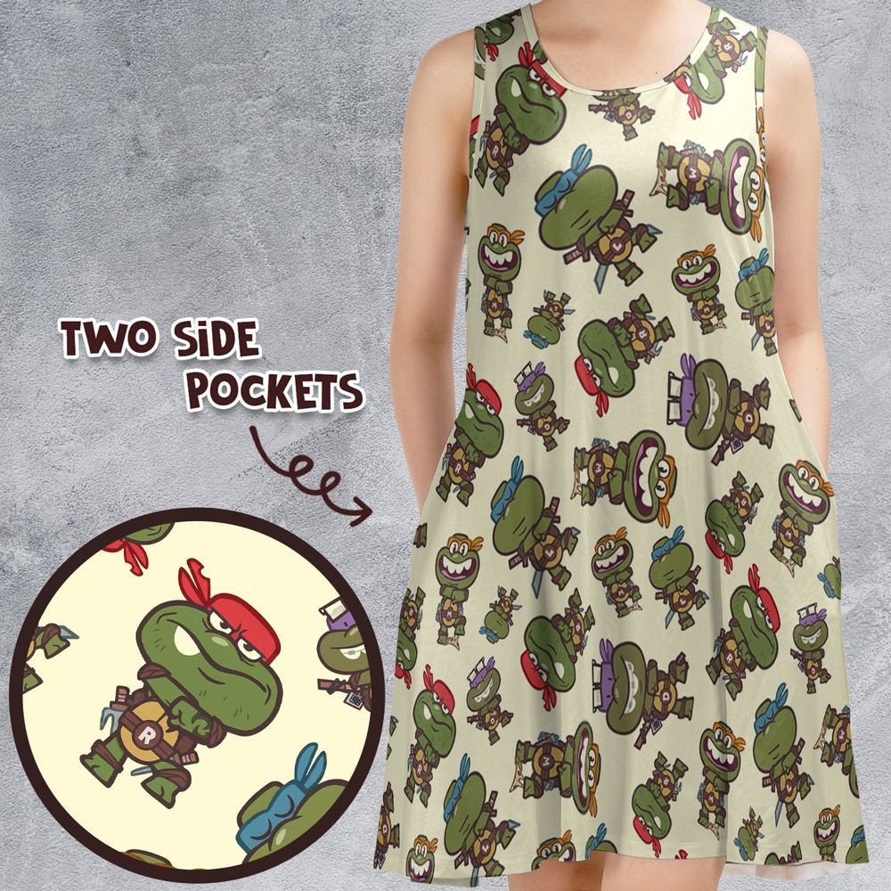Sleeveless Dress - LCSQC38B -  - 1