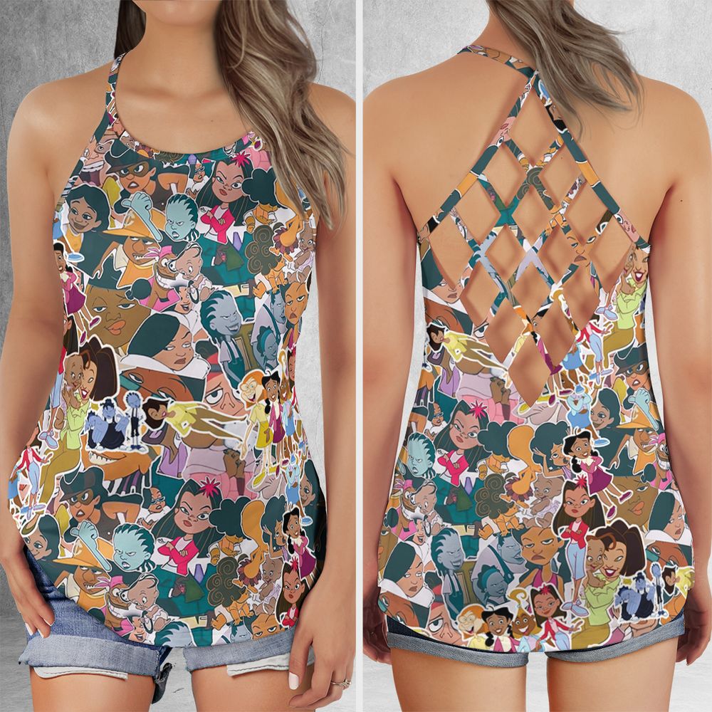 Criss Cross Tank Top - DPUX51KT -  - 1