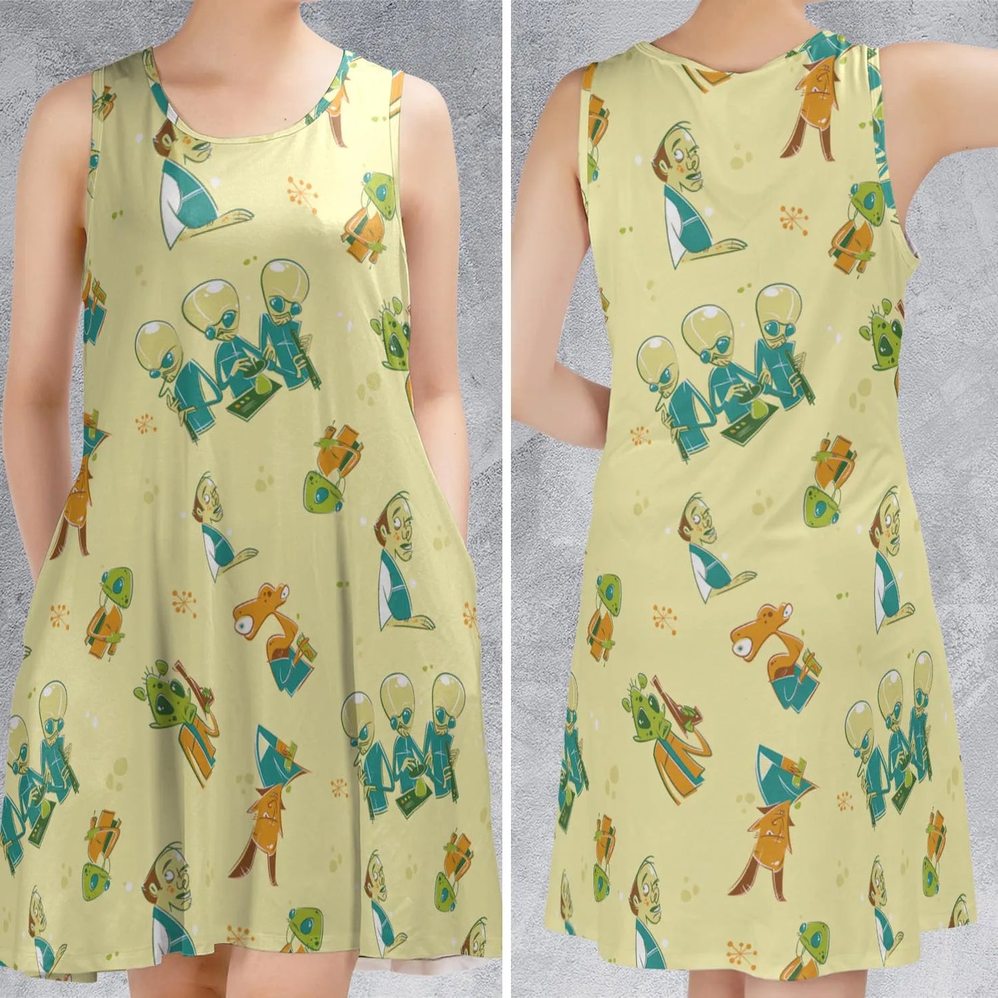 Sleeveless Dress - 8X545XK3