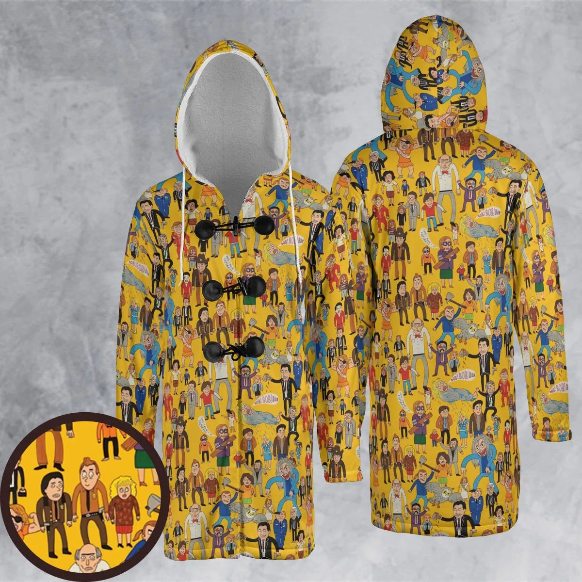 Hooded Cloak Coat - 9HVS1YPK