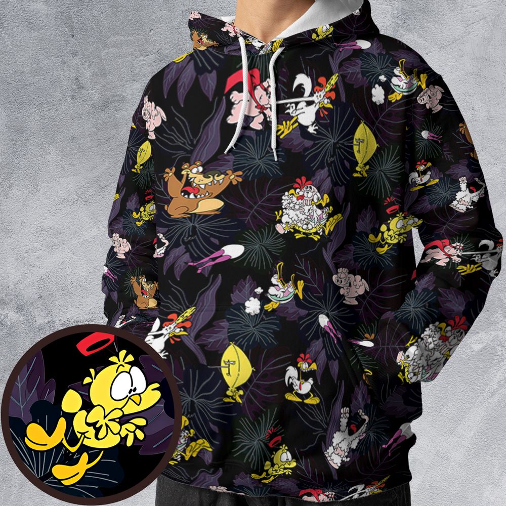 All-over Print Hoodie - JUVEMMRN -  - 1