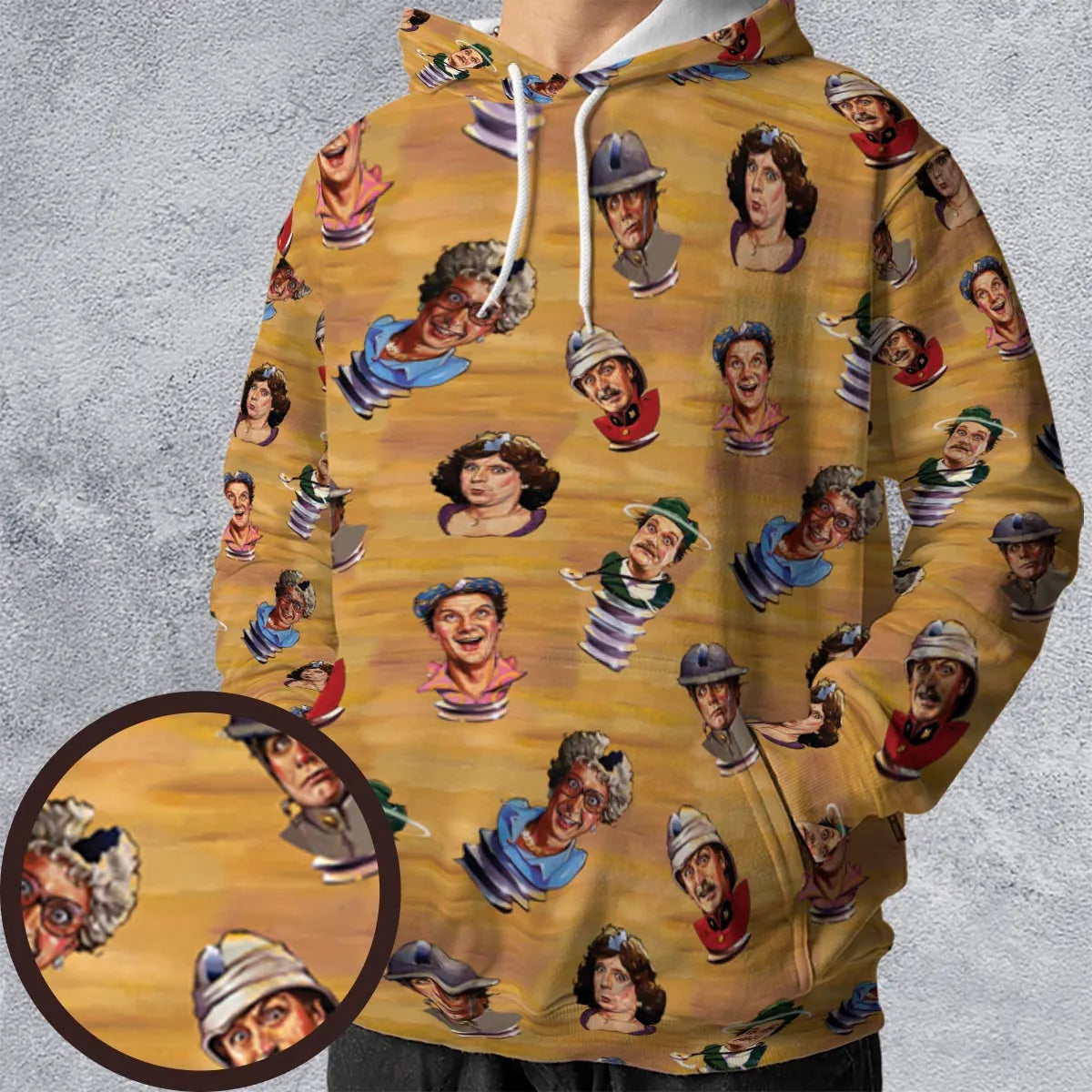 All-over Print Hoodie - PVZBQPW9