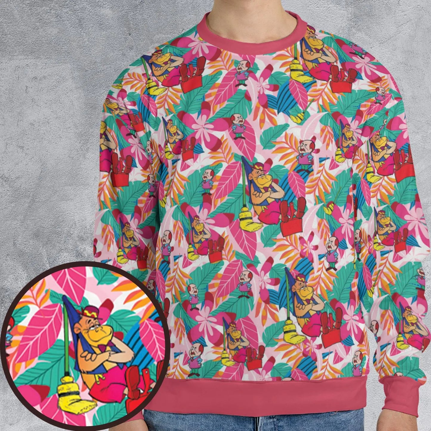 All-over Print Sweatshirt - XB9YCVXM