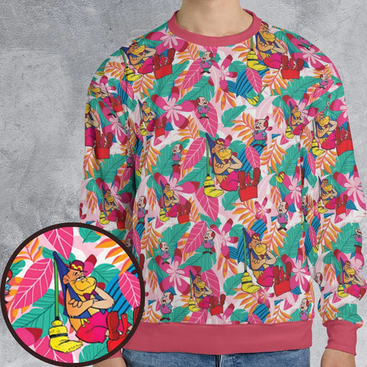 All-over Print Sweatshirt - XB9YCVXM