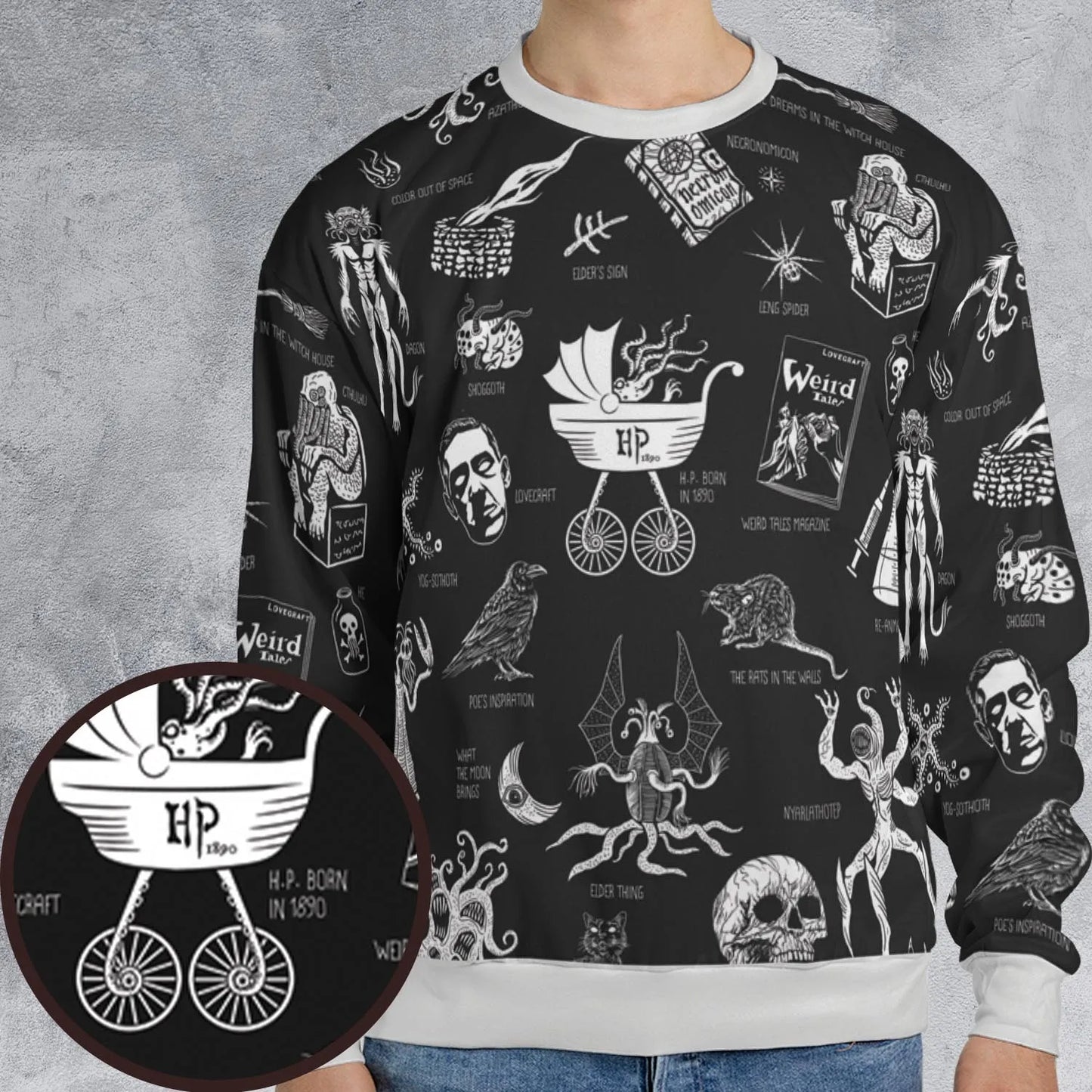 All-over Print Sweatshirt - WU8GKYXH
