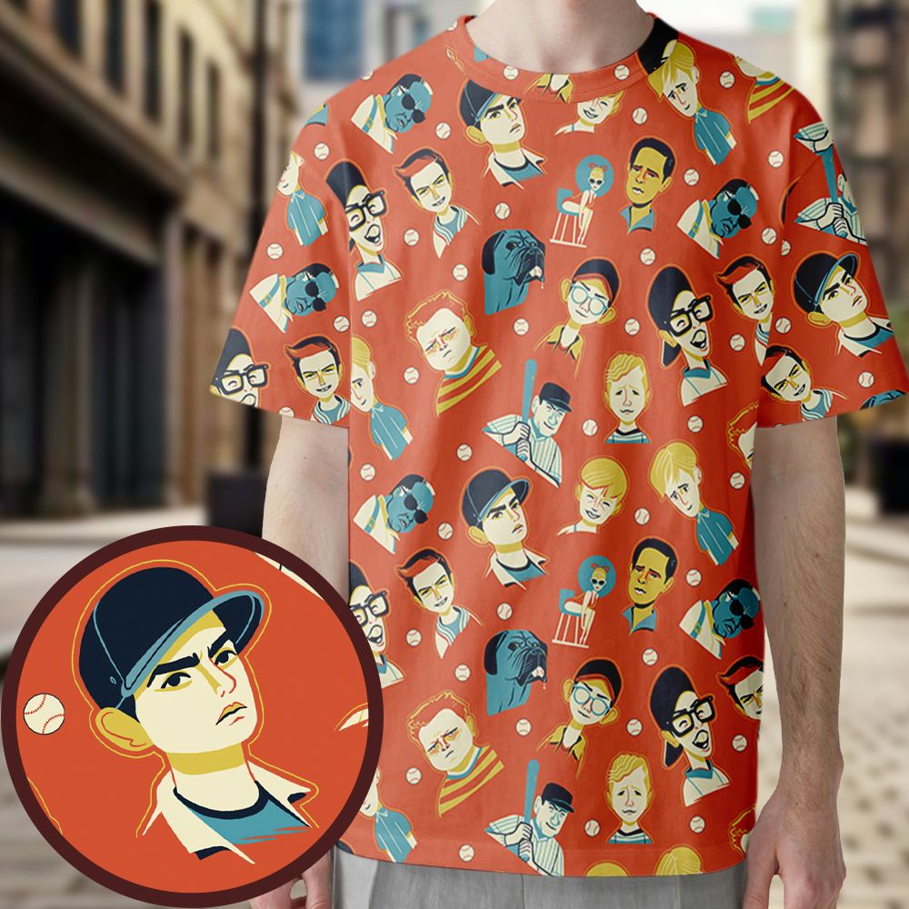 All-Over Print Unisex T-Shirt - QKLD93XS -  - 1