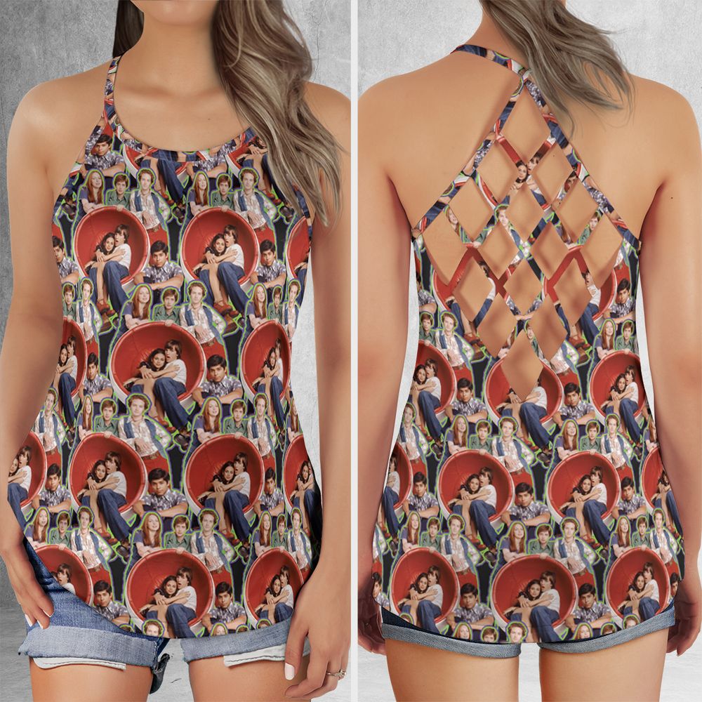 Criss Cross Tank Top - JNPH1HBF -  - 1