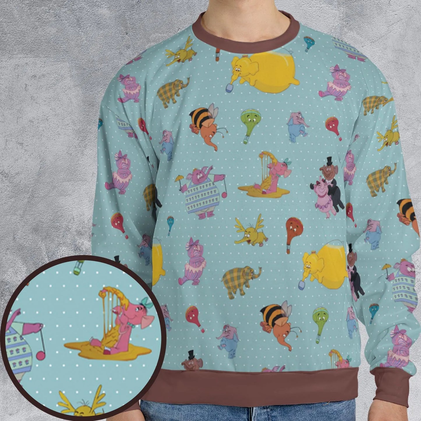 All-over Print Sweatshirt - RUK36216