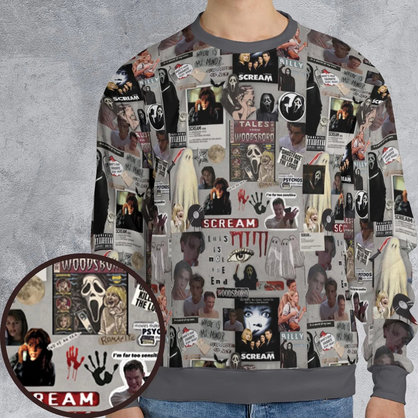 All-over Print Sweatshirt - WGTGSA3Y