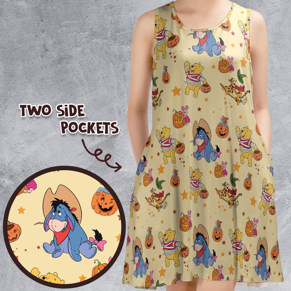 Sleeveless Dress - V9PZDALF -  - 1