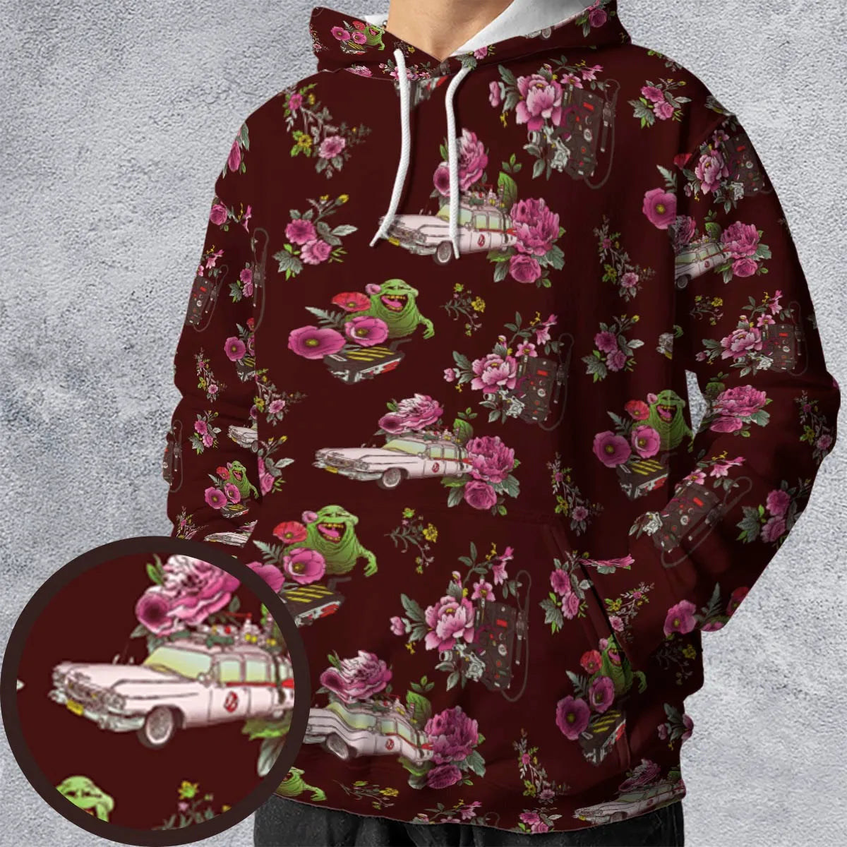 All-over Print Hoodie - 6GRTX32F