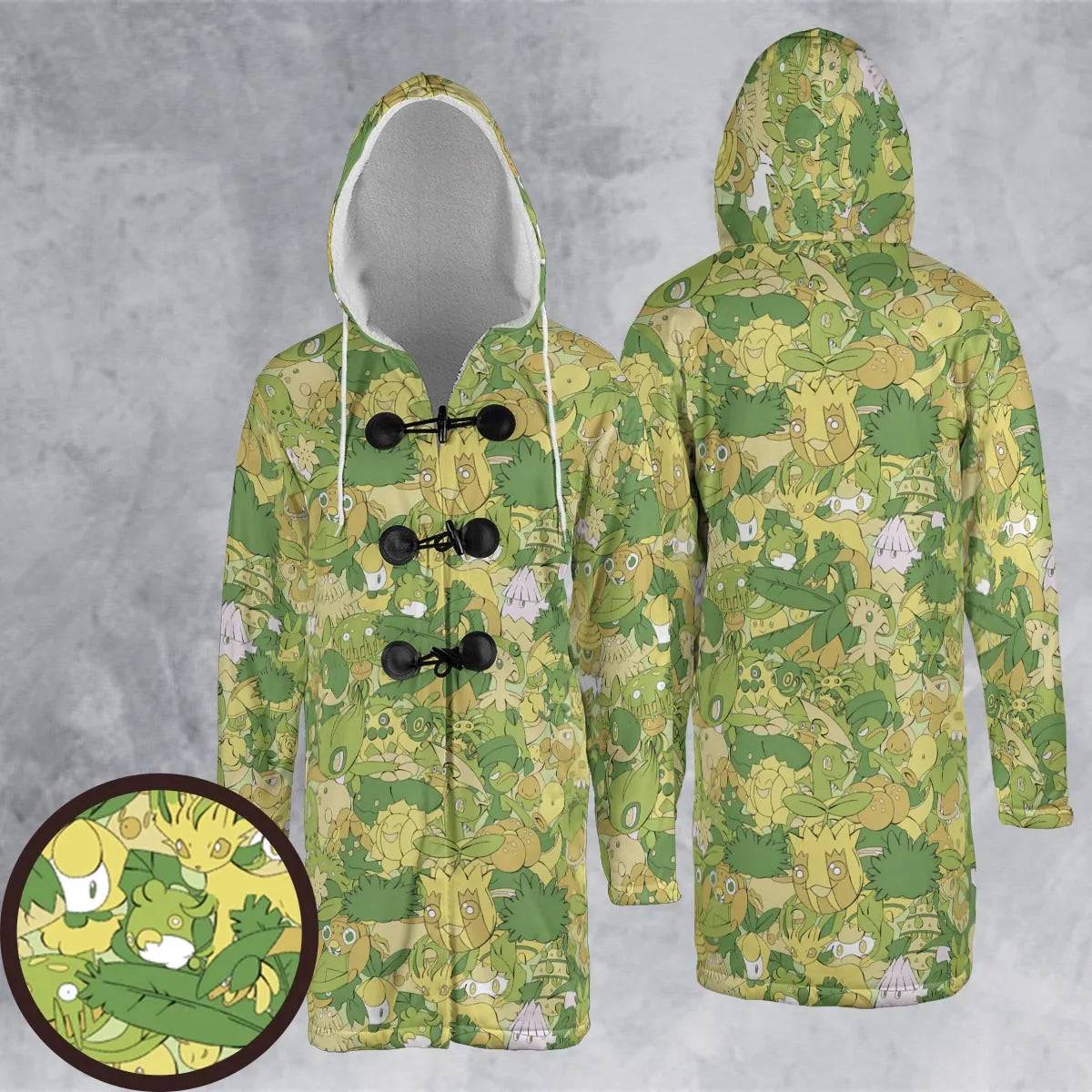 Hooded Cloak Coat - SB7LVKM4