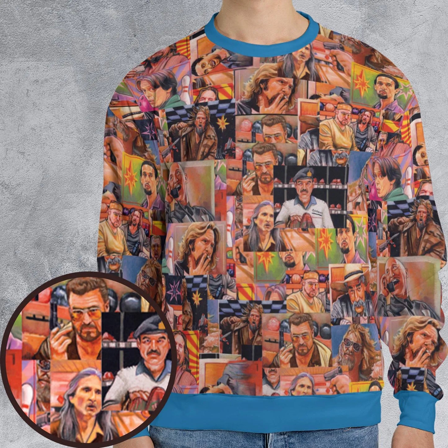 All-over Print Sweatshirt - FSMG63DY