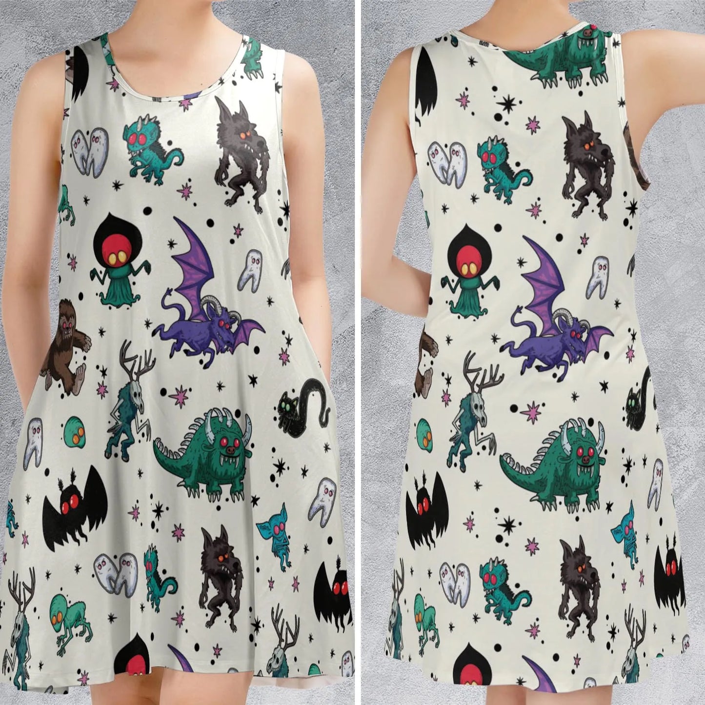 Sleeveless Dress - P2U4AHEZ