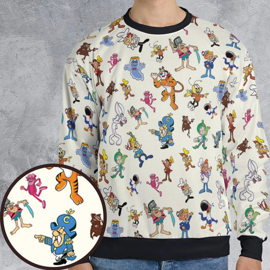 All-over Print Sweatshirt - UL4FHYGY