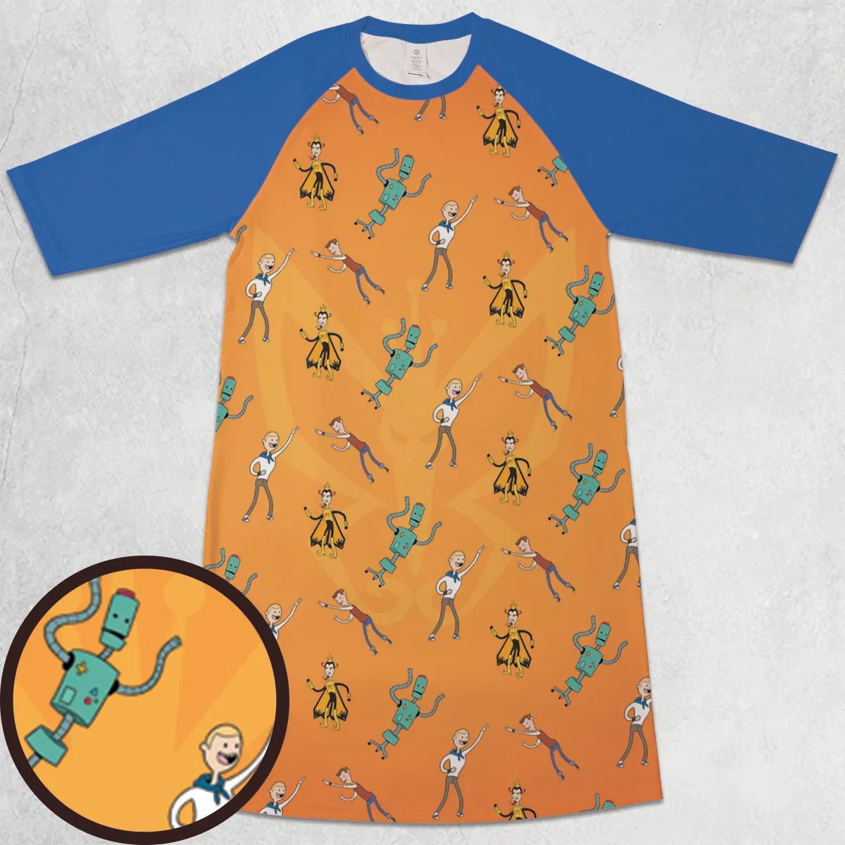 3/4 Sleeve Raglan Dress - HZC2W19D