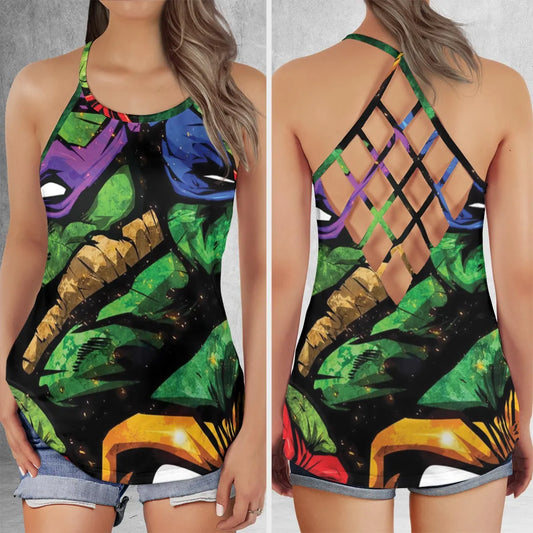 Criss Cross Tank Top - B79UVDP8