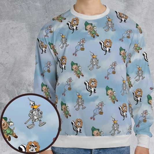 All-over Print Sweatshirt - 16B7JMRS