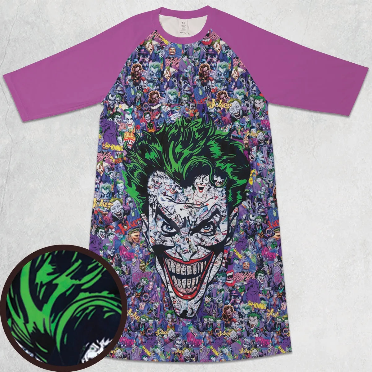 3/4 Sleeve Raglan Dress - 1U6HYATU