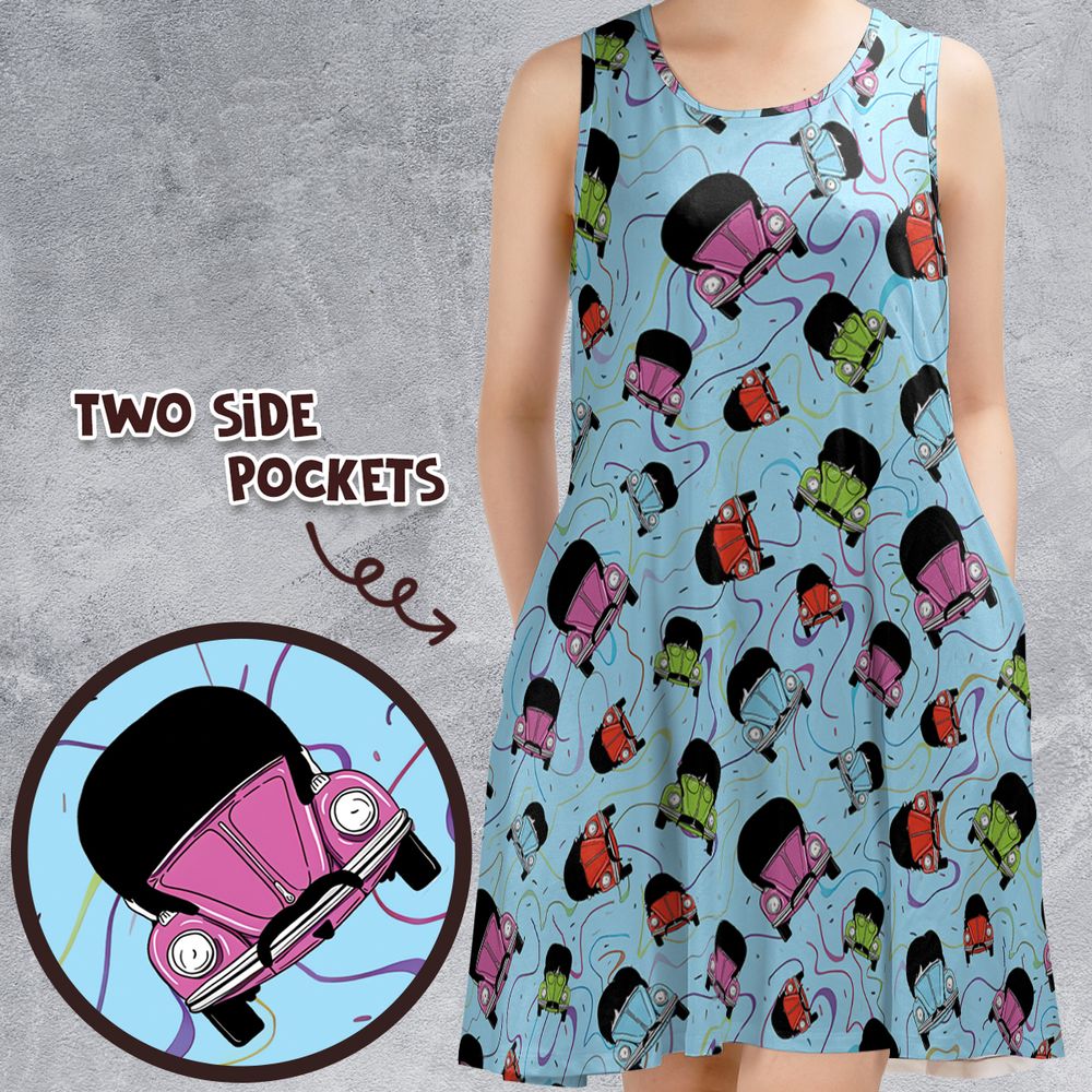 Sleeveless Dress - 56UXFH19 -  - 1