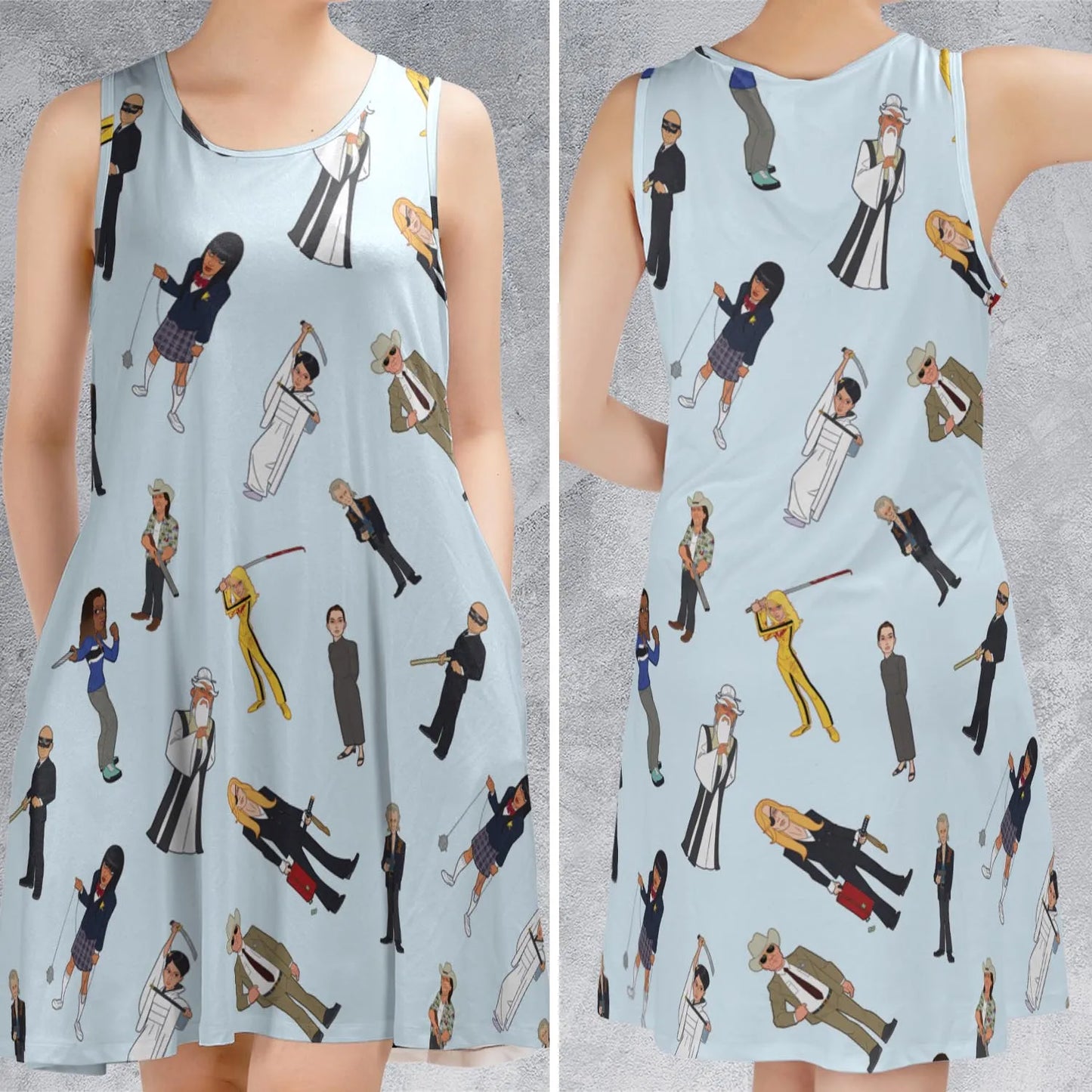 Sleeveless Dress - VSYPK87H